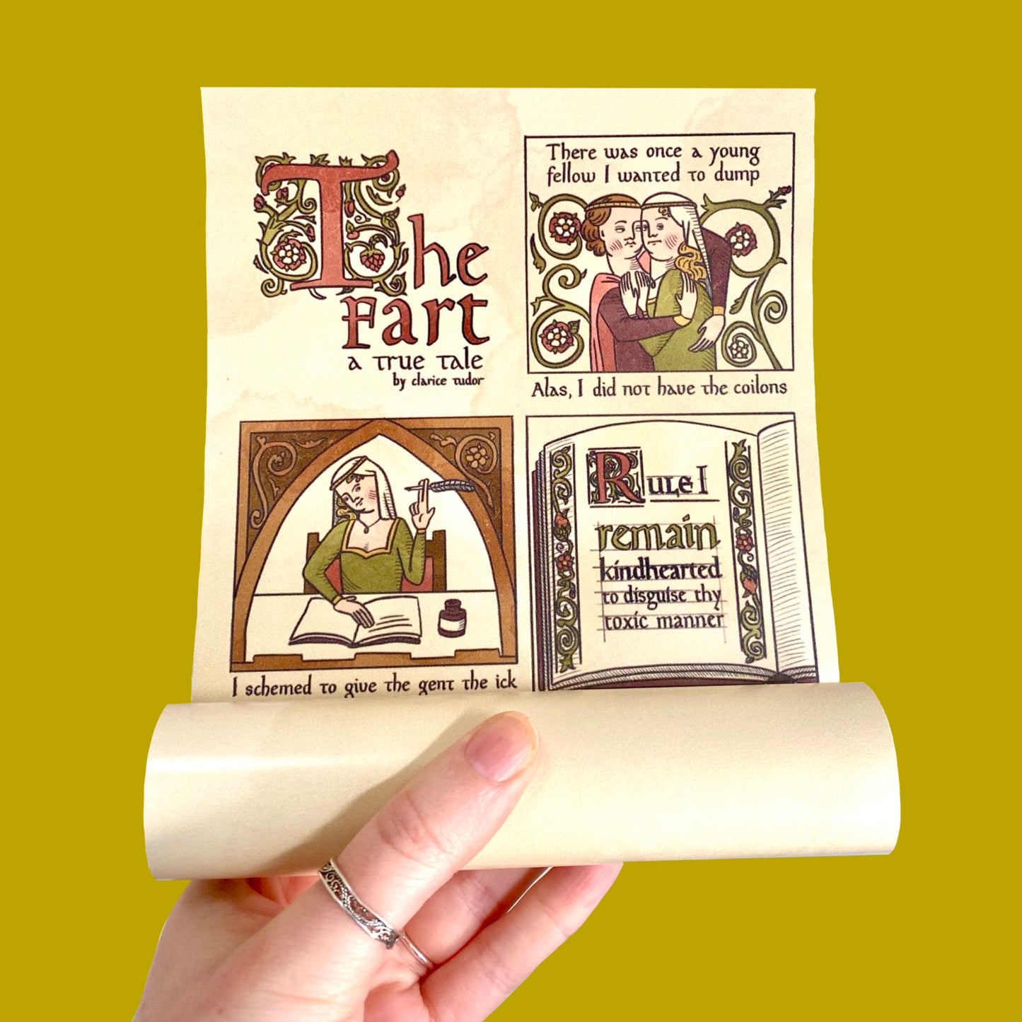 The Fart Scroll Print [LIMITED EDITION]