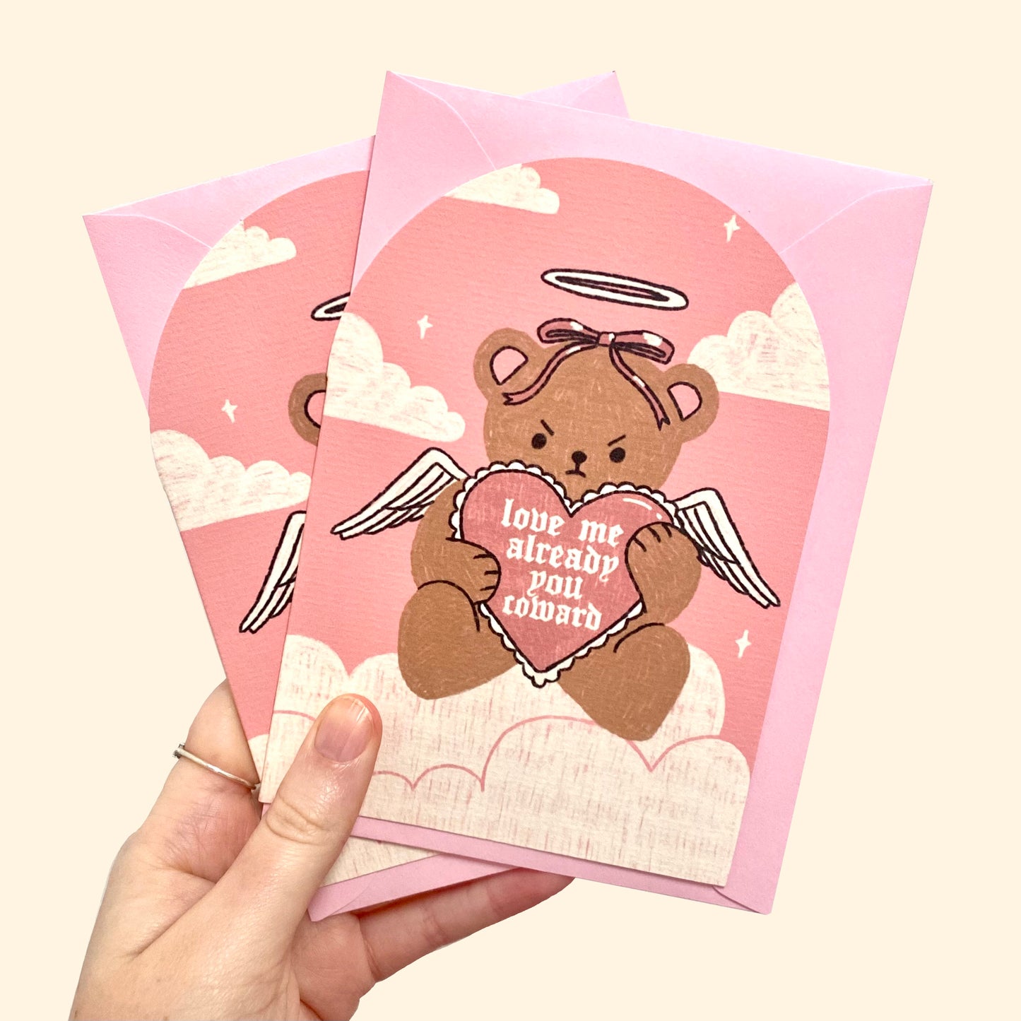Love Me Already! Greetings Card