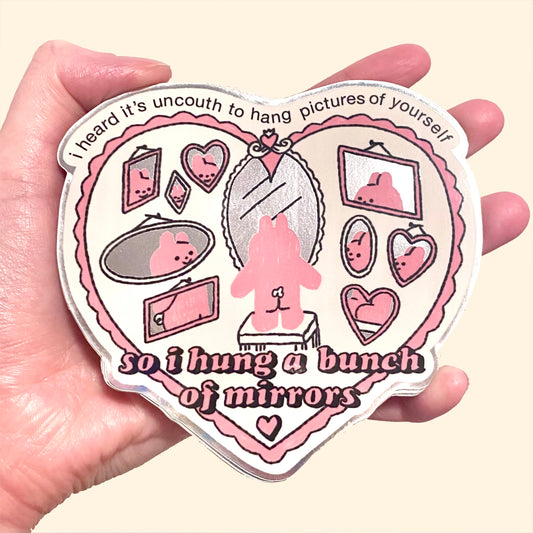 Mirrors Sticker