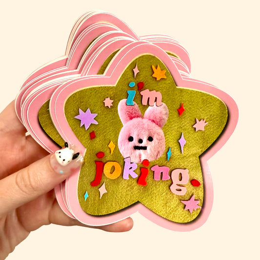 I'm Joking Sticker