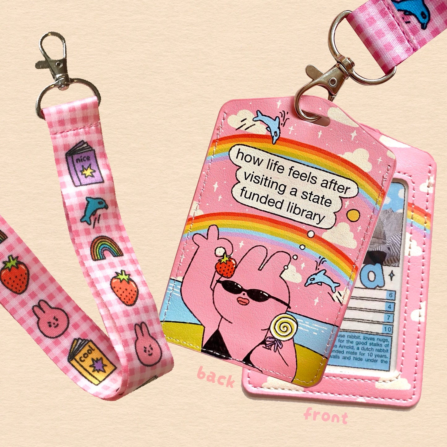 Library Lover Lanyard