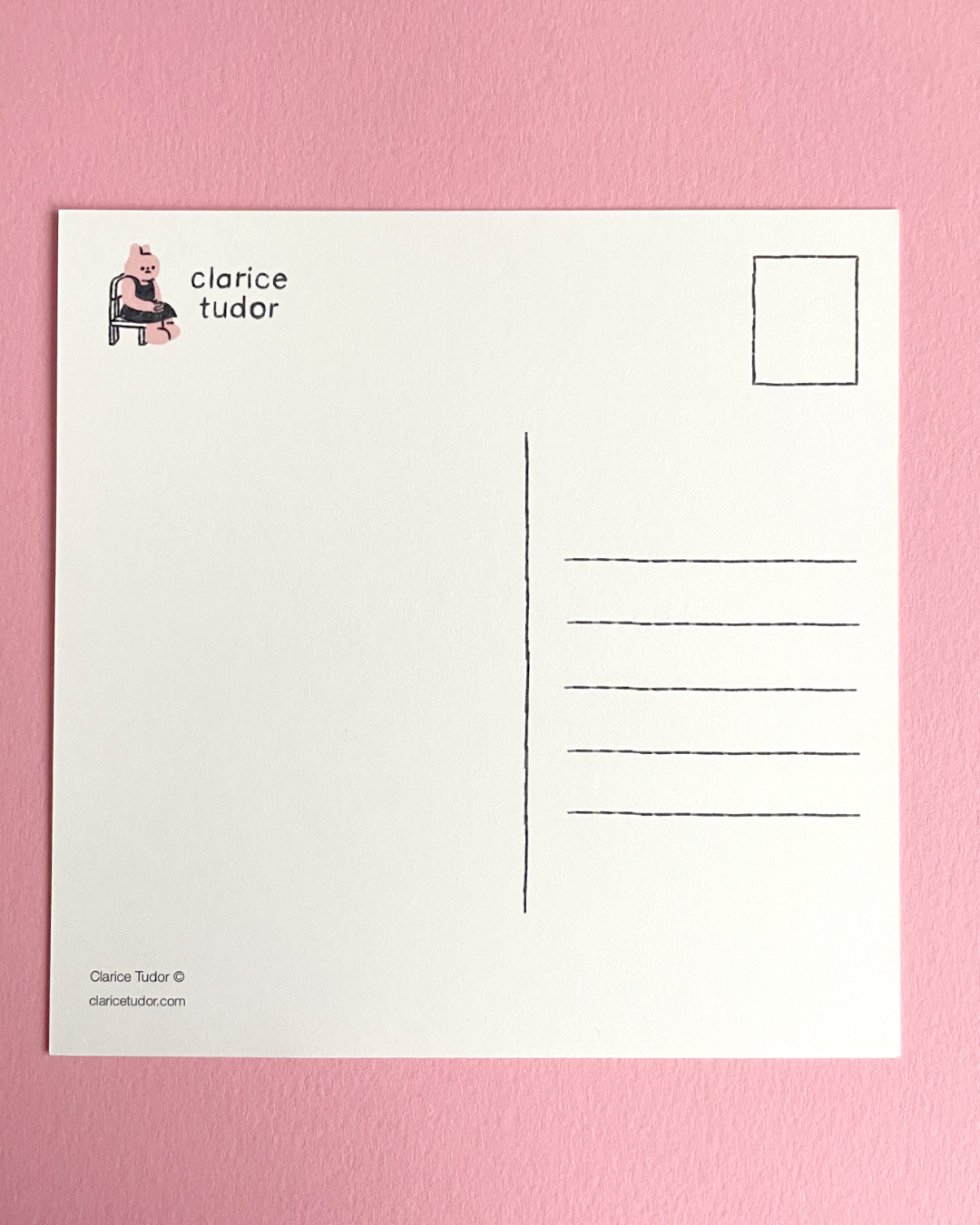 I'm a Bitch Postcard Print