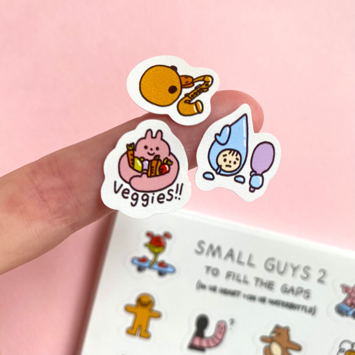 Small Guys 2 Sticker Sheet