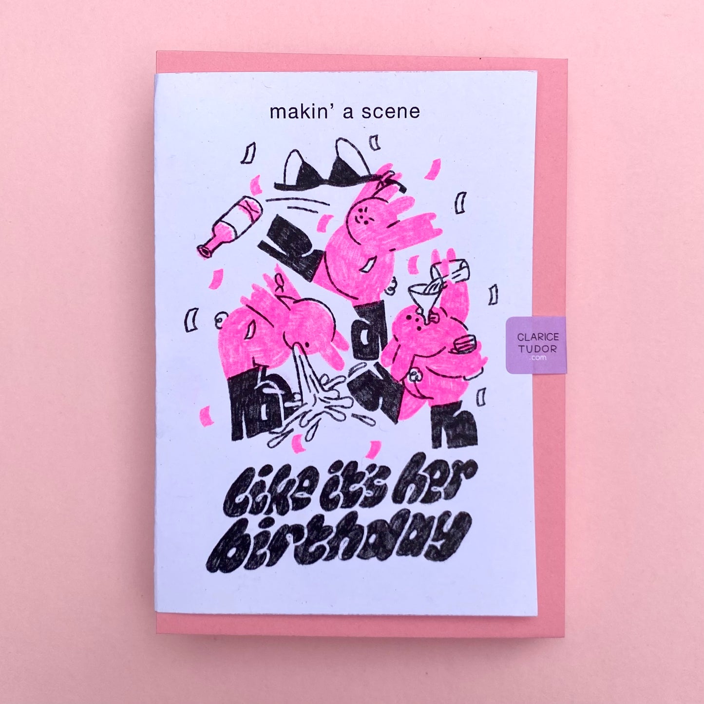 Like it's Her Birthday Greetings Card