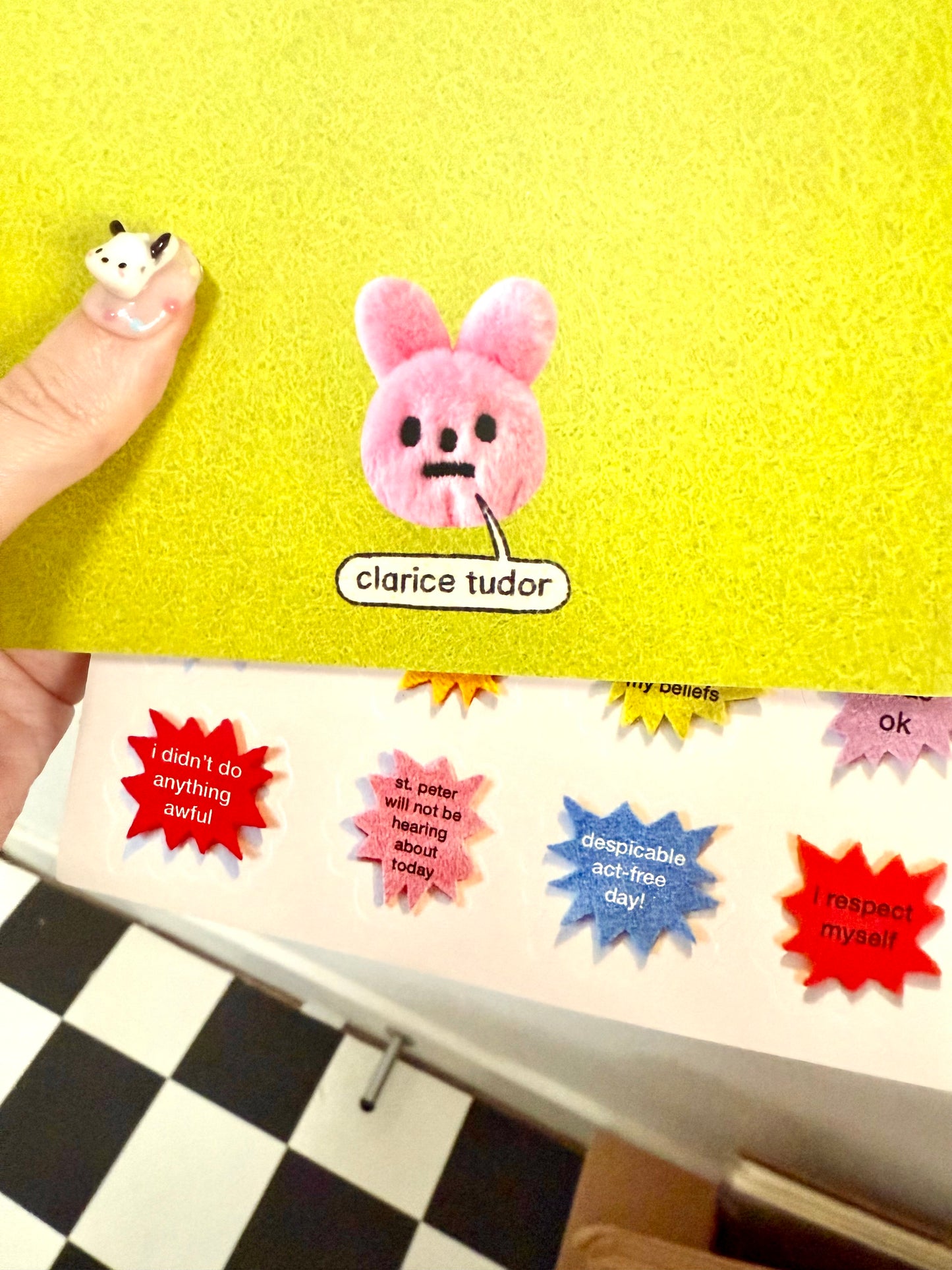 Personal Growth Journal + Sticker Sheet