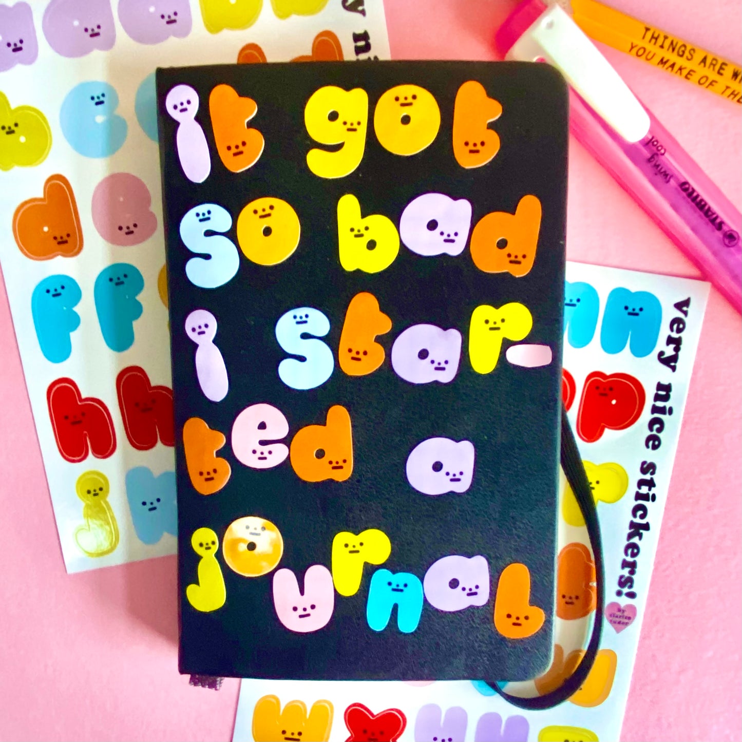 Alphabet Sticker Sheet Pack