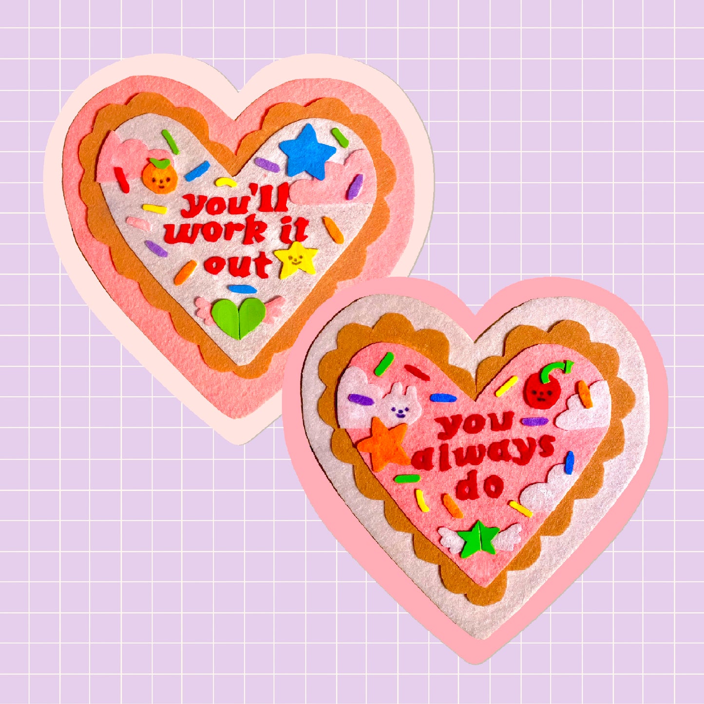 You’ll Work It Out Sticker Set