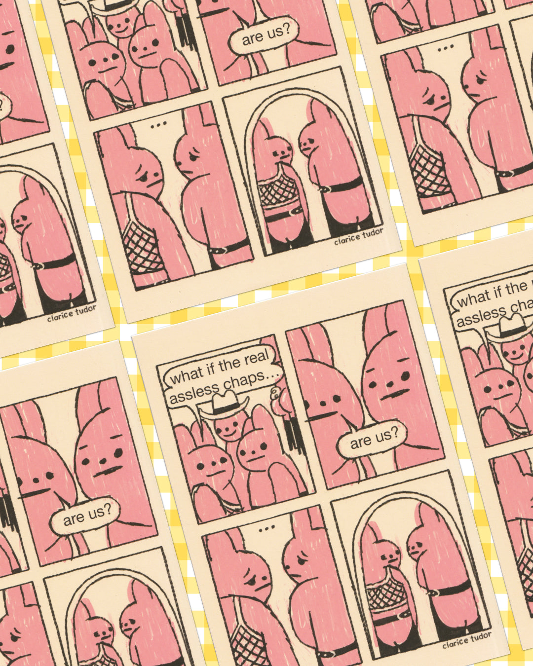Assless Chaps A5 Print