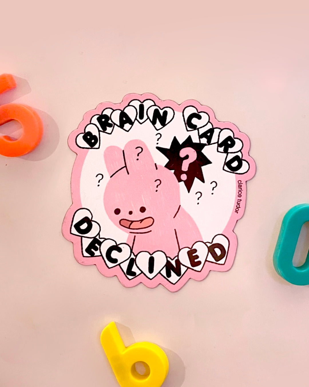 Brain Card Declined Magnet
