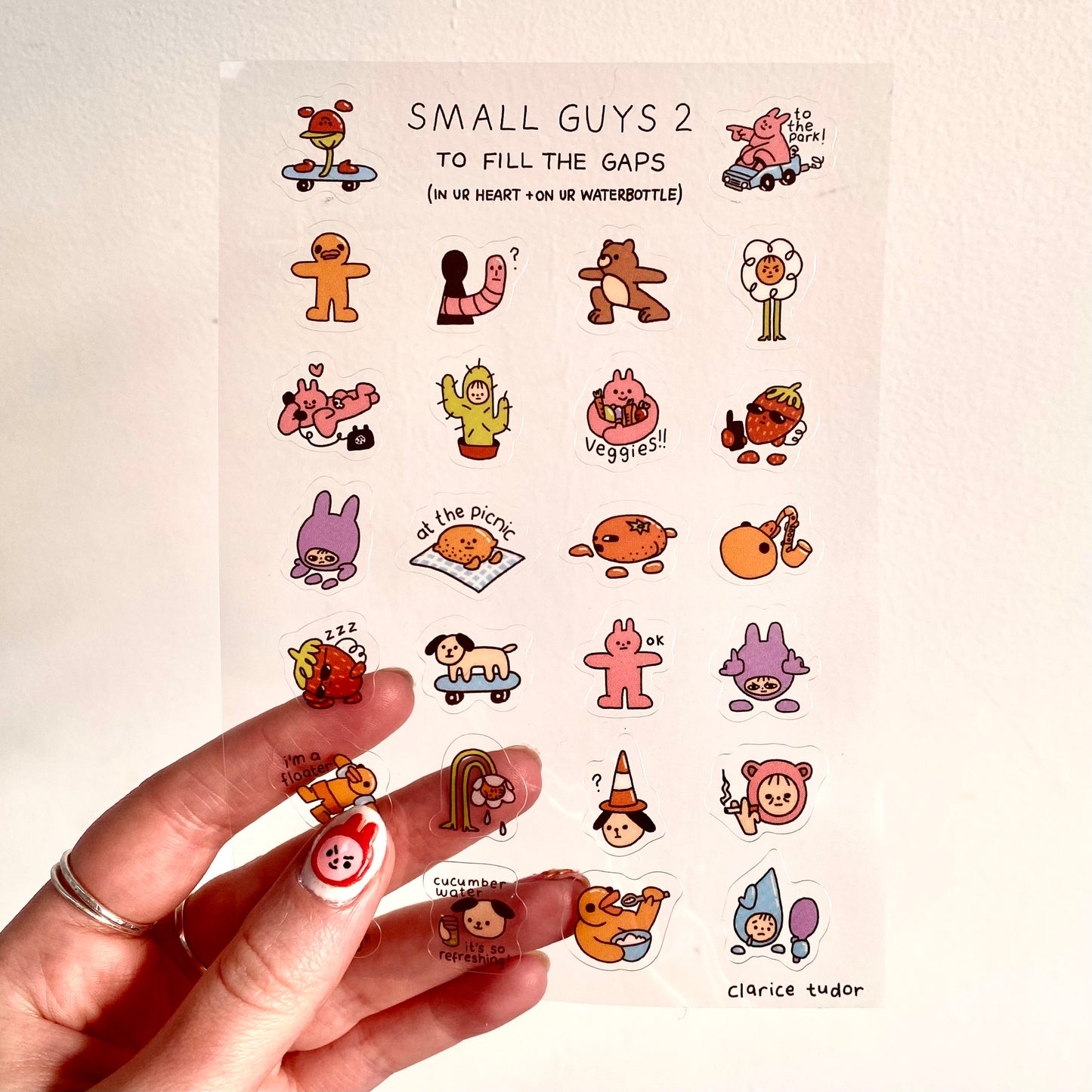 Small Guys 2 Sticker Sheet